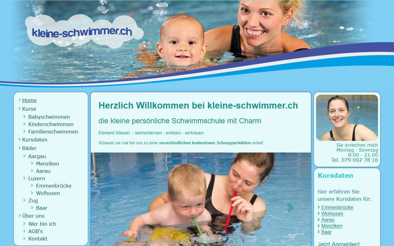 Kleine Schwimmer